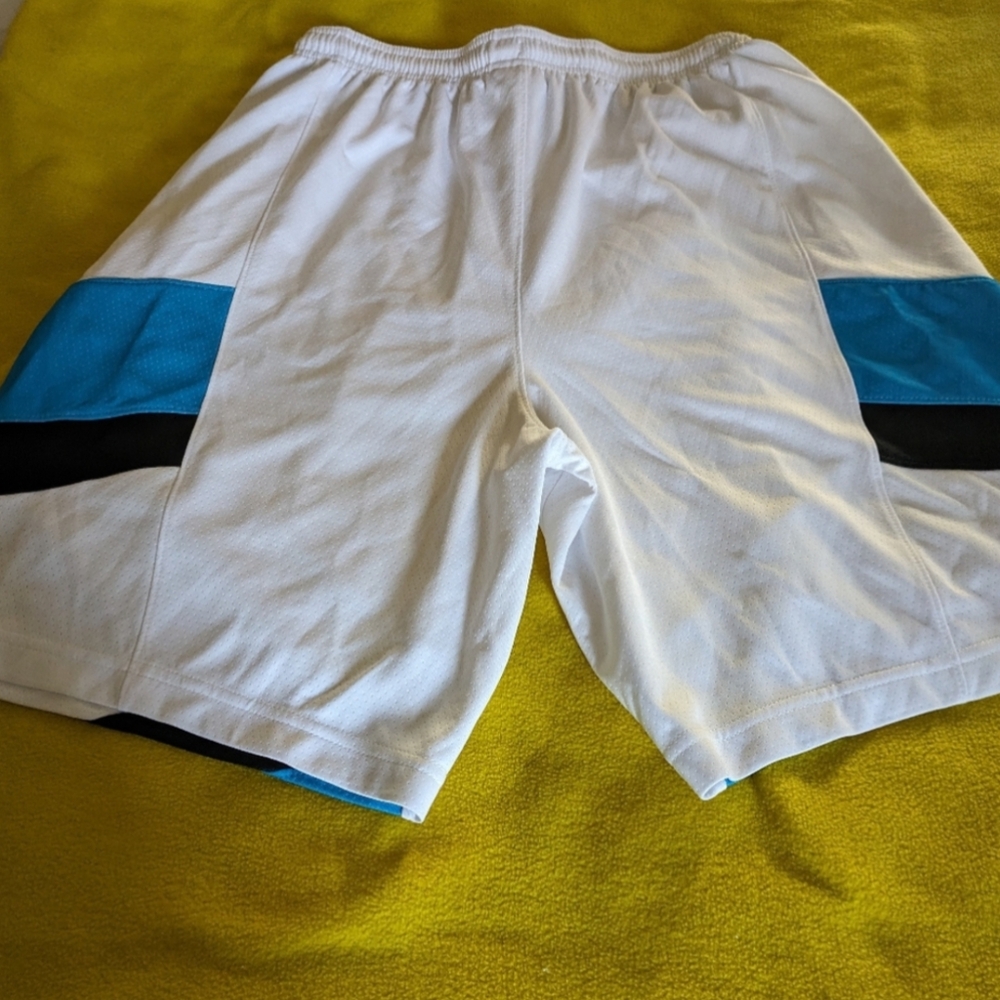 Nike Made in USA FIBA Men Large White and Blue Shorts New With No Tags 052025 - Picture 4 of 9
